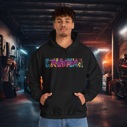 The Night Shift-Ultra Soft, Premium Hoodie Black Printify by The Night Shift Automotive Apparel