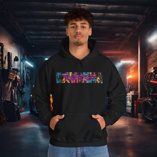 The Night Shift-Ultra Soft, Premium Hoodie Black Printify by The Night Shift Automotive Apparel