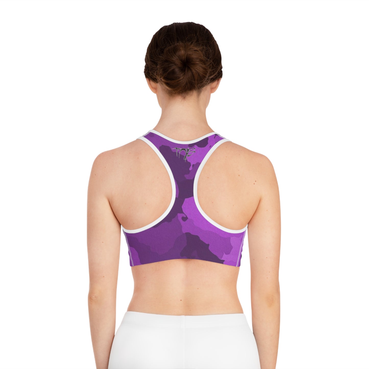 Women's Sports Bra Printify by The Night Shift Automotive Apparel