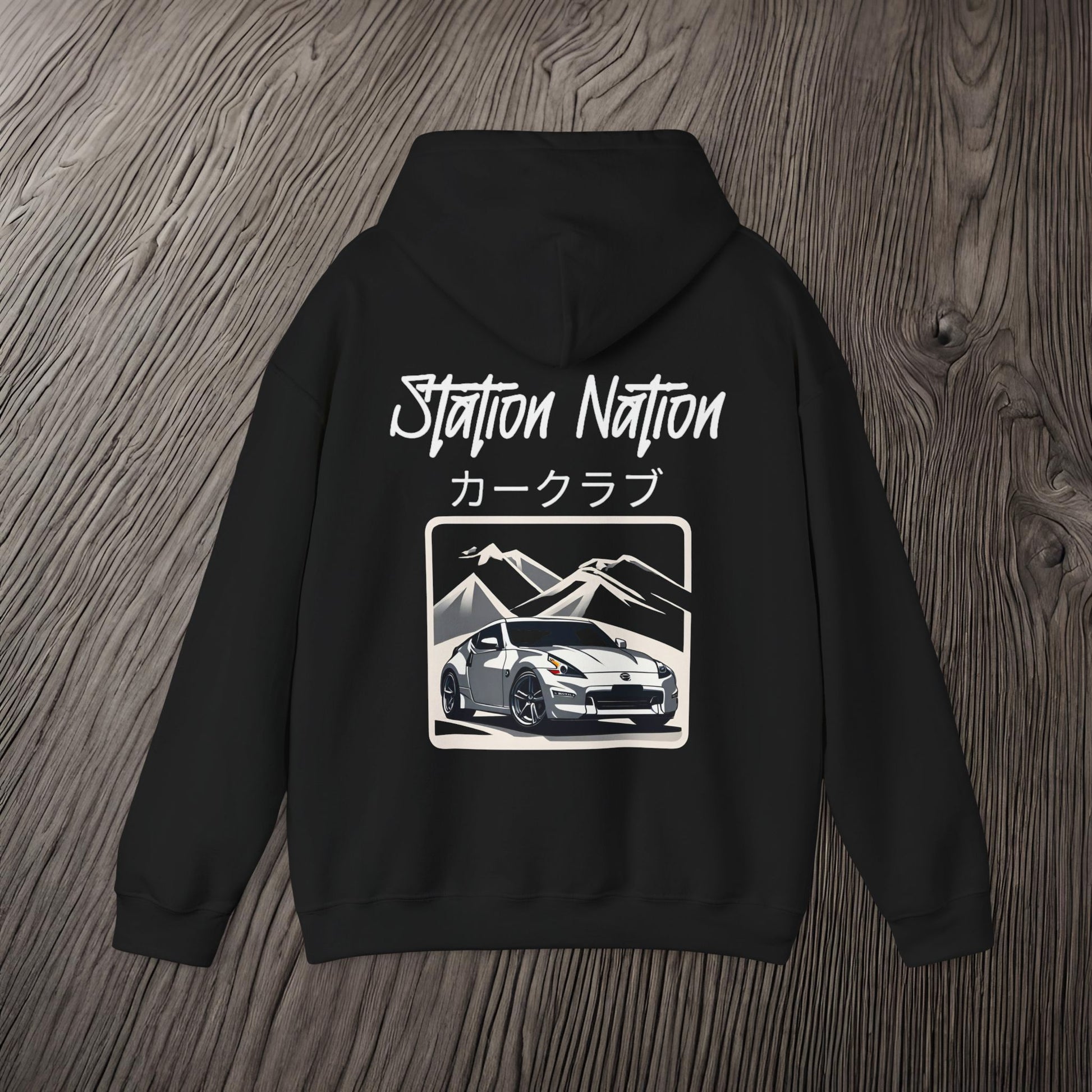 Station Nation-Ultra Soft, Premium Hoodie Printify by The Night Shift Automotive Apparel
