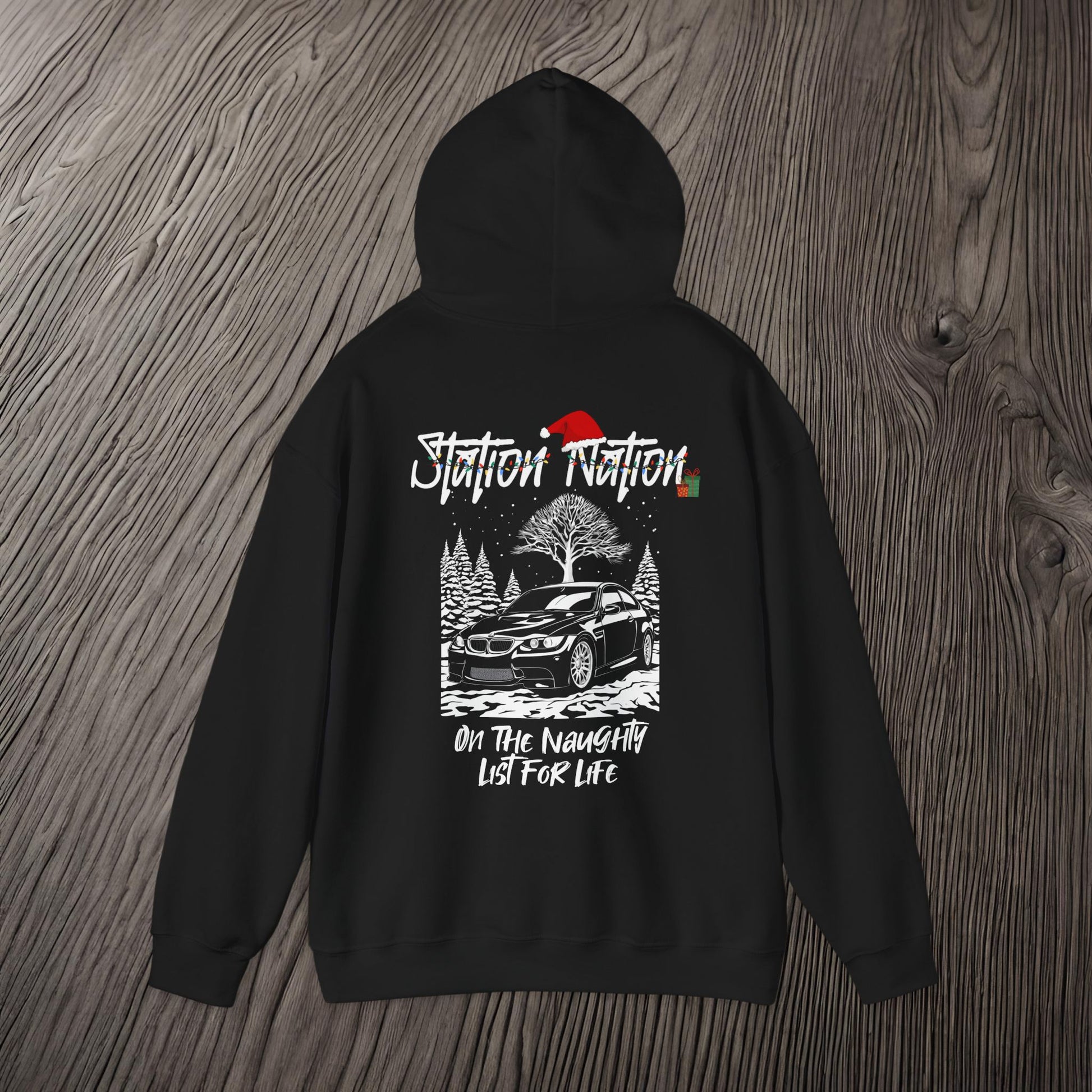 🎁 Christmas Limited Edition Station Nation-Ultra Soft, Premium Hoodie Printify by The Night Shift Automotive Apparel