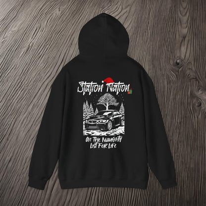 🎁 Christmas Limited Edition Station Nation-Ultra Soft, Premium Hoodie Printify by The Night Shift Automotive Apparel
