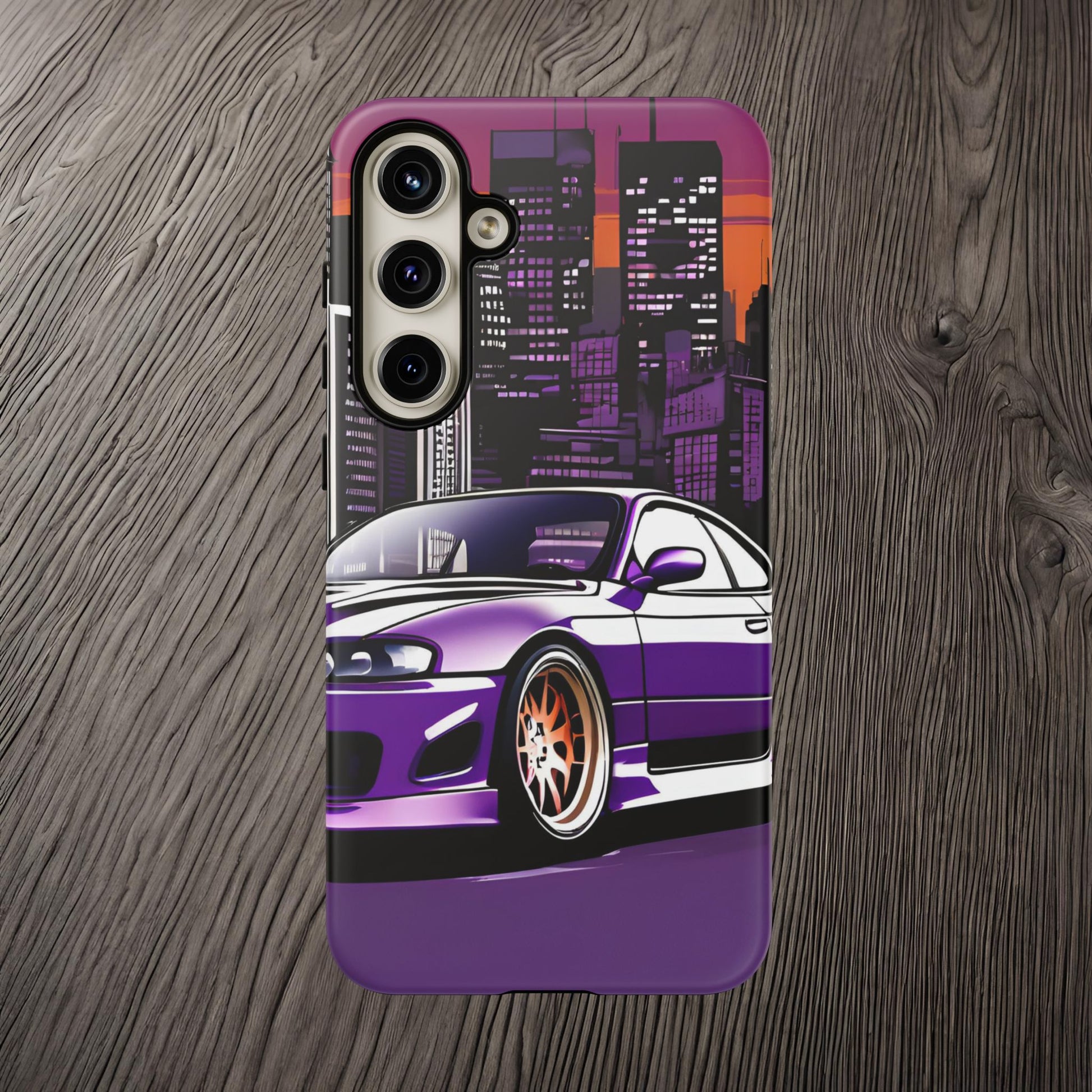 Nissan 240sx S15-Dual Layer Ultra Tough Phone Case Samsung Galaxy S24 Plus Matte Printify by The Night Shift Automotive Apparel