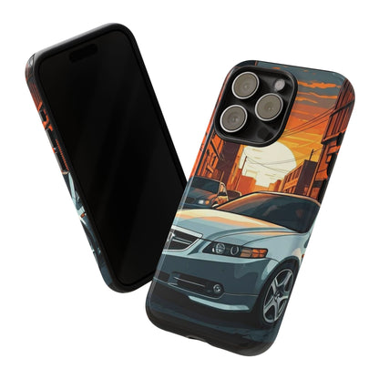 Acura TL Street Life-Dual Layer Ultra Tough Phone Case Printify by The Night Shift Automotive Apparel