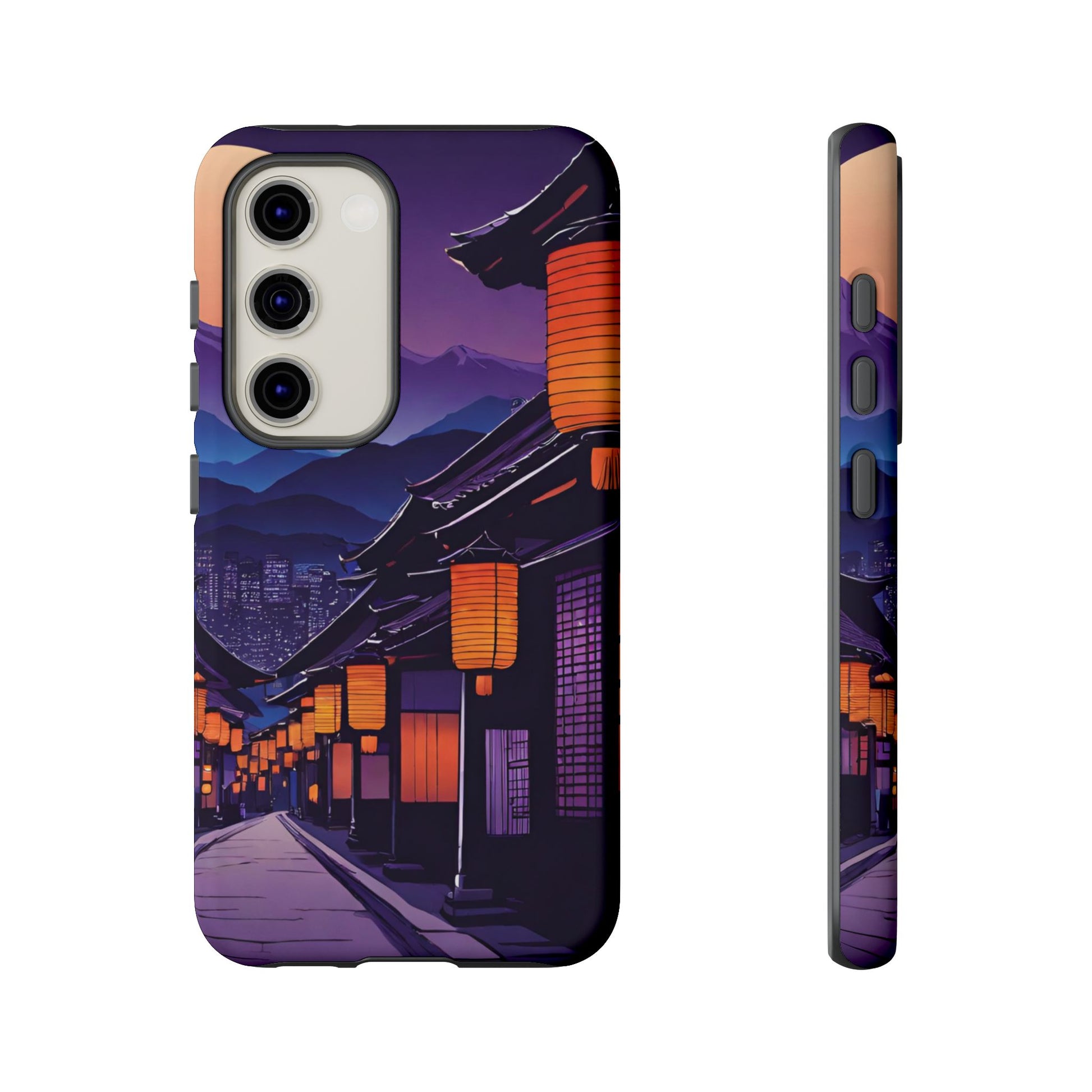 Traditional Japanese Village Countryside-Dual Layer Ultra Tough Phone Case Printify by The Night Shift Automotive Apparel