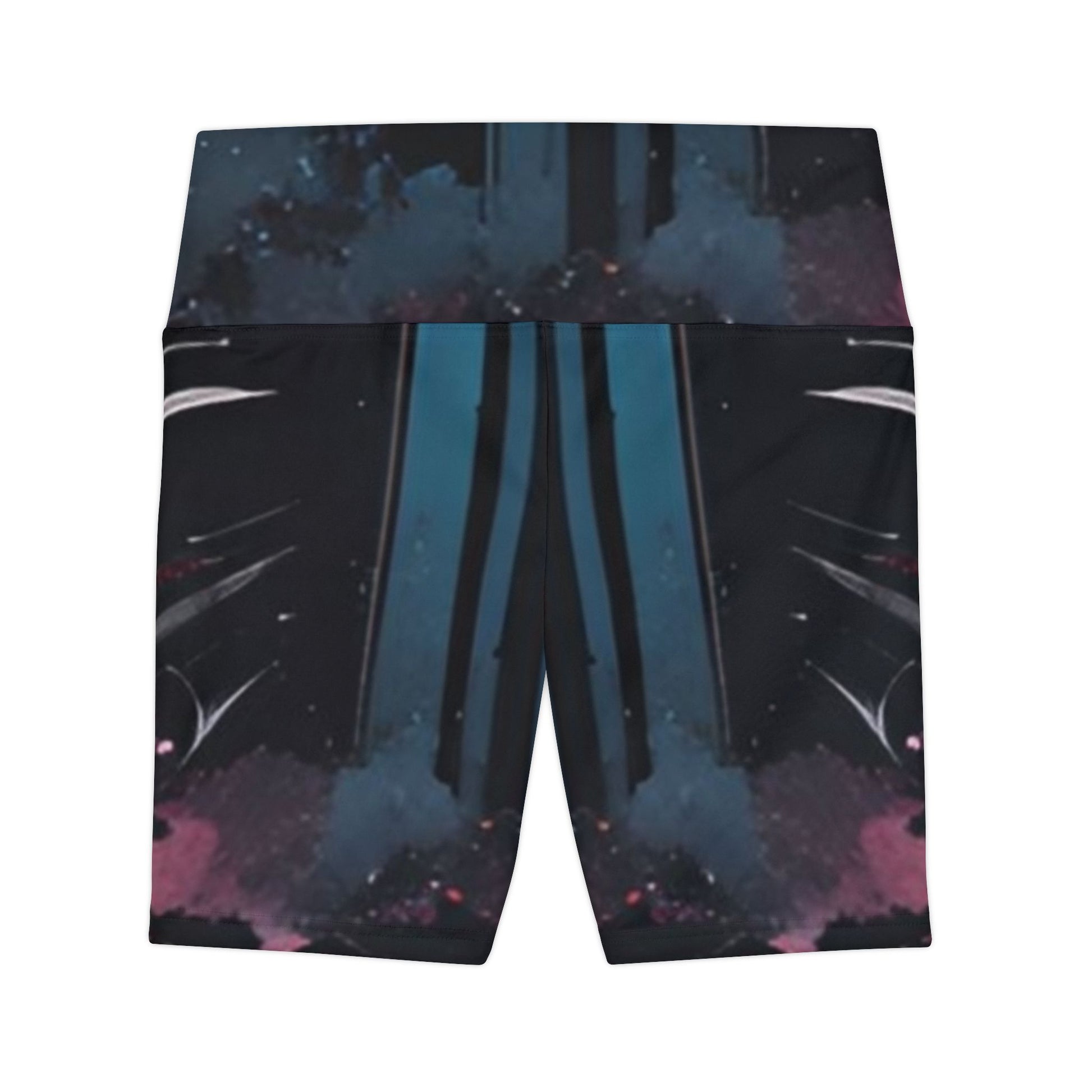 Women's Gym & Fitness Biker Shorts Printify by The Night Shift Automotive Apparel