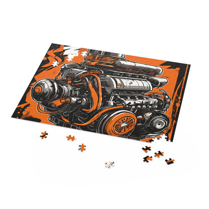 Puzzle (500-Piece) Printify by The Night Shift Automotive Apparel