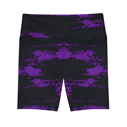 Women's Gym & Fitness Biker Shorts Printify by The Night Shift Automotive Apparel