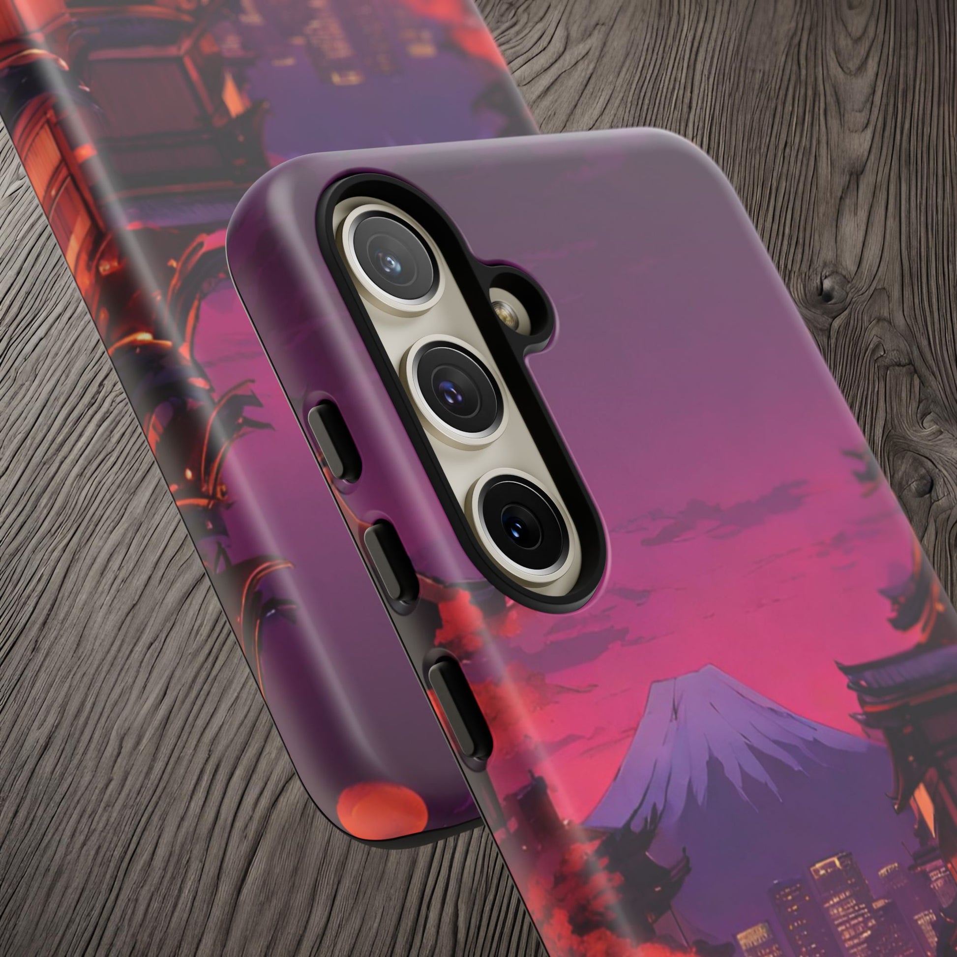 Traditional Japanese Village Countryside-Dual Layer Ultra Tough Phone Case Printify by The Night Shift Automotive Apparel