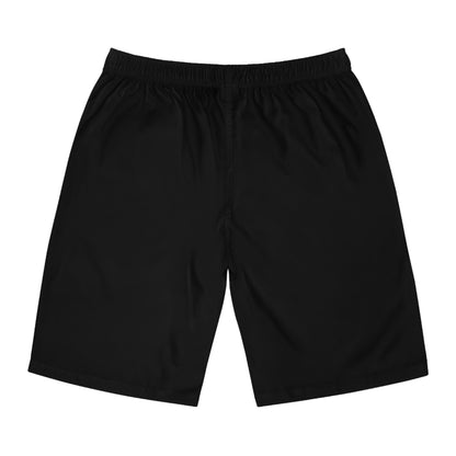 Step Your Game Up - Men's Relaxed Fit Board Shorts Printify by The Night Shift Automotive Apparel