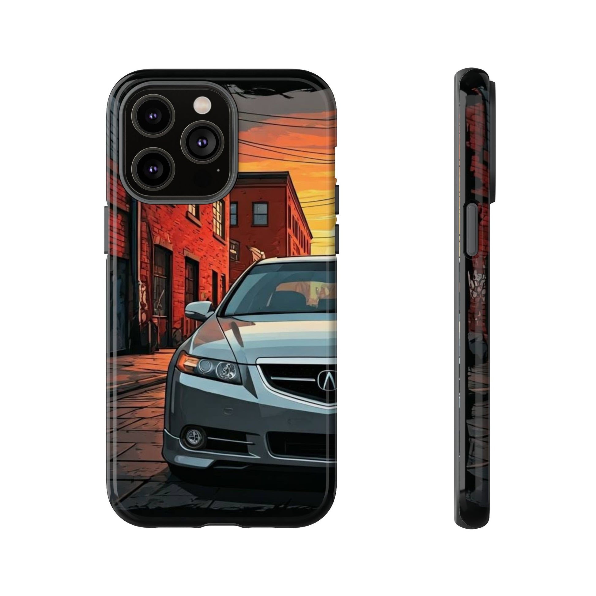 Acura TL Street Life-Dual Layer Ultra Tough Phone Case Printify by The Night Shift Automotive Apparel