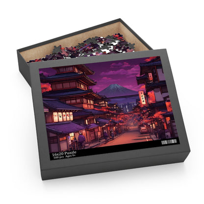 Puzzle (500-Piece) Printify by The Night Shift Automotive Apparel
