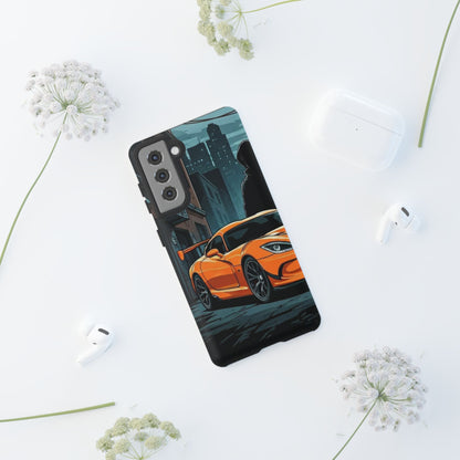 Dodge Viper SRT-10 Street Life-Dual Layer Ultra Tough Phone Case Printify by The Night Shift Automotive Apparel