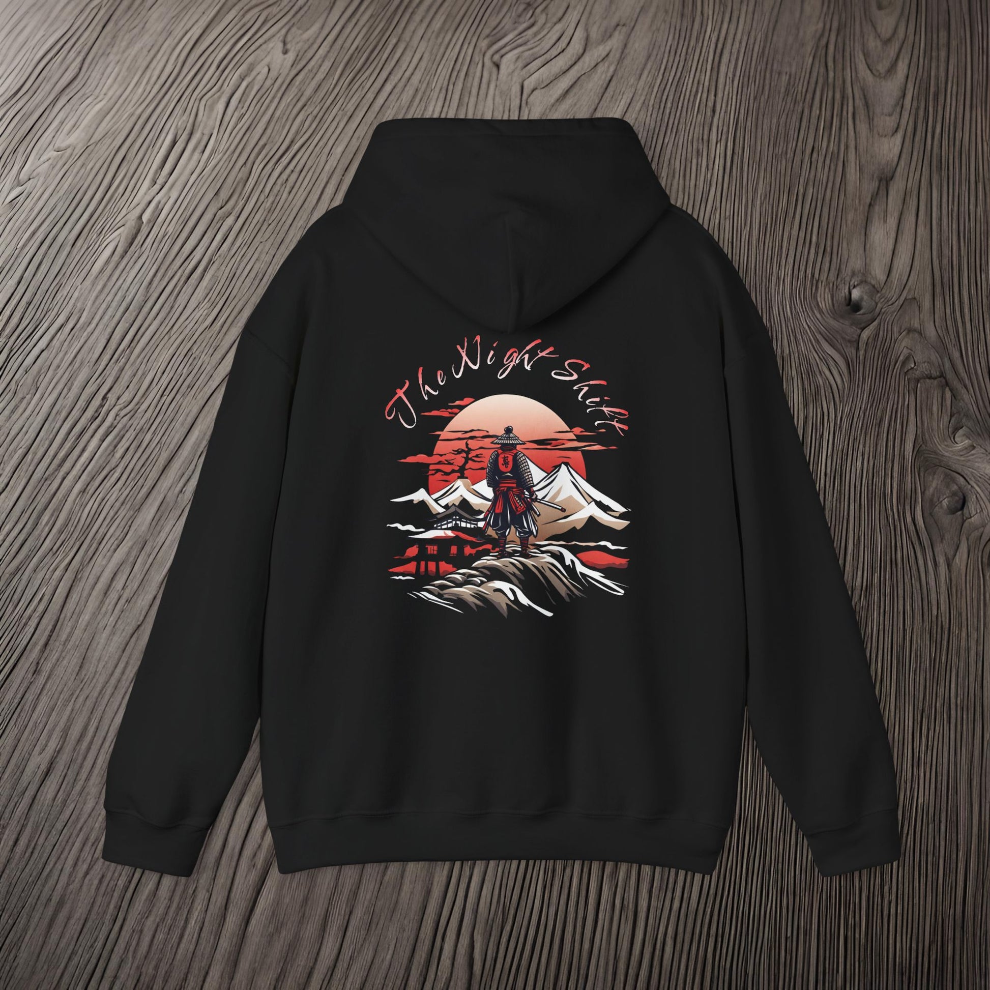 Samurai-Ultra Soft, Premium Hoodie Printify by The Night Shift Automotive Apparel