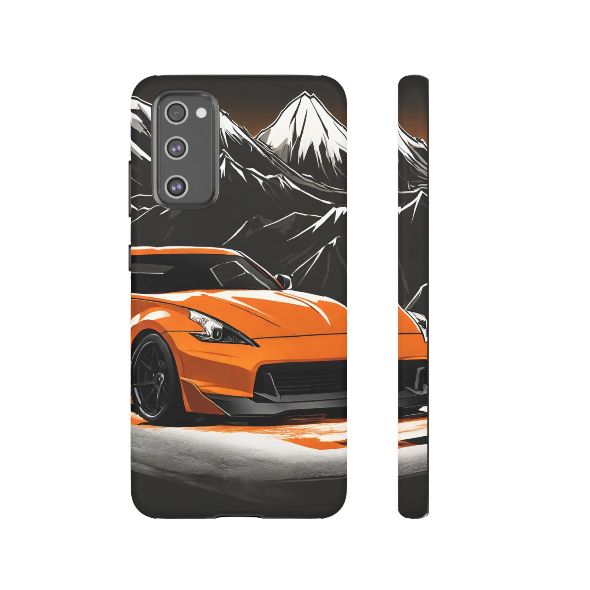 Nissan 370Z Mt Fuji-Dual Layer Ultra Tough Phone Case Printify by The Night Shift Automotive Apparel