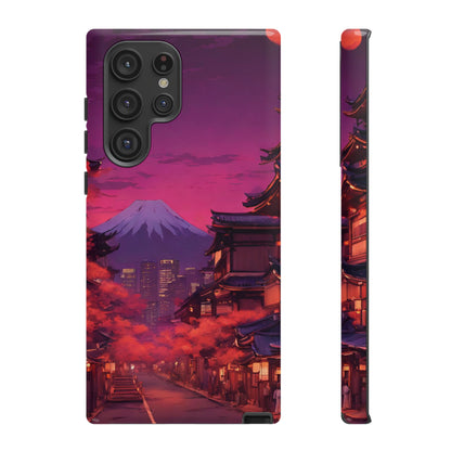 Traditional Japanese Village Countryside-Dual Layer Ultra Tough Phone Case Printify by The Night Shift Automotive Apparel
