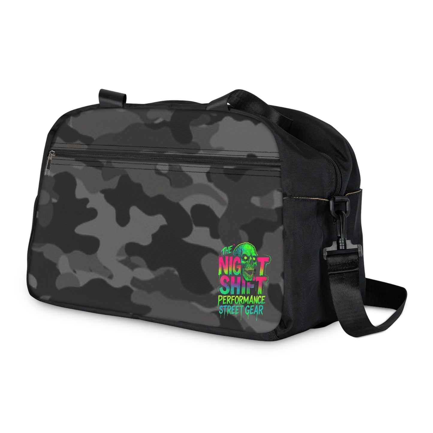 Gym & Fitness Handbag Printify by The Night Shift Automotive Apparel