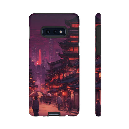 Traditional Japanese Village Countryside-Dual Layer Ultra Tough Phone Case Samsung Galaxy S10E Matte Printify by The Night Shift Automotive Apparel