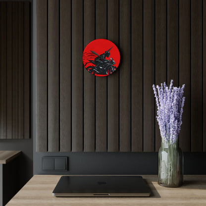 Escape Reality Motorcycle-Acrylic Wall Clock