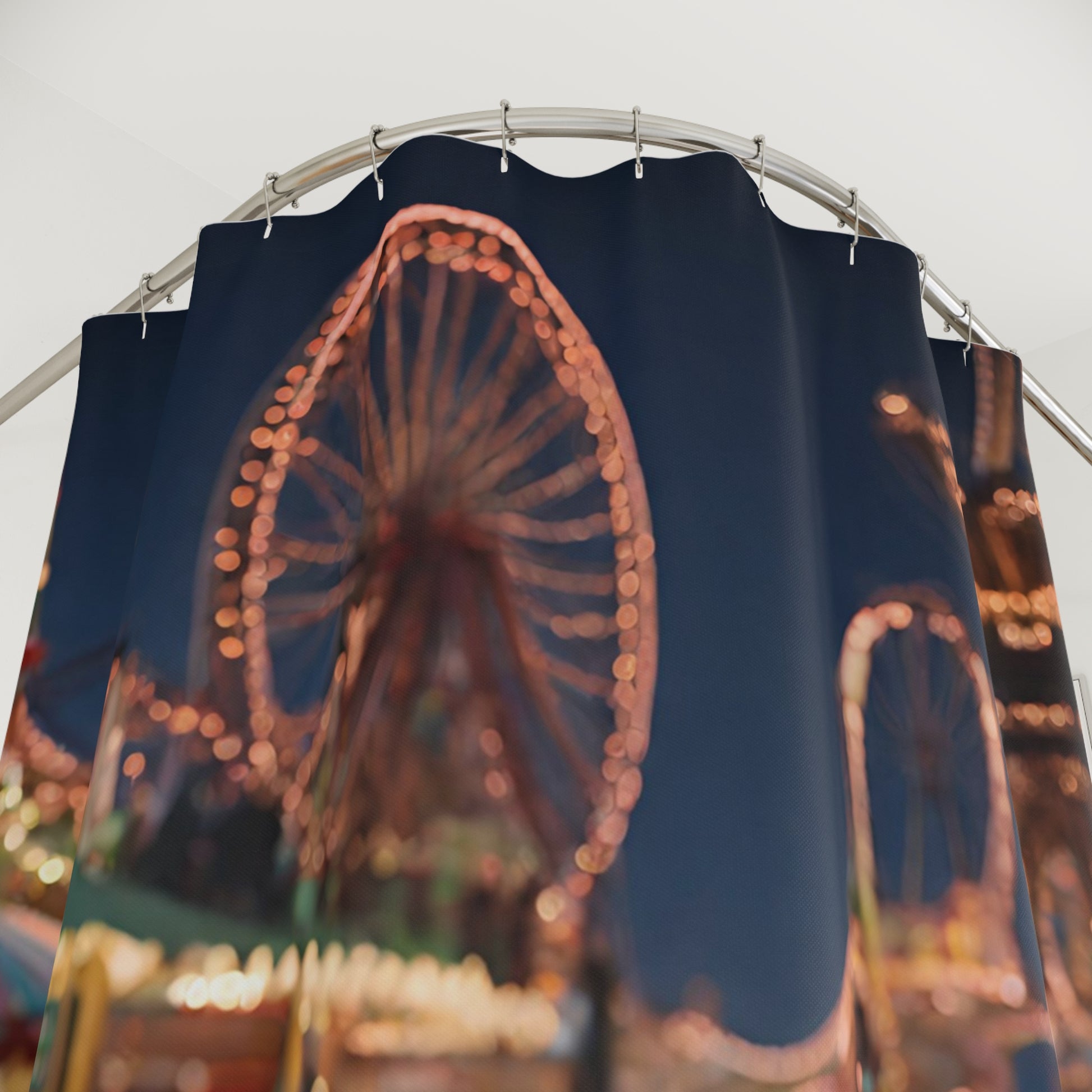 Shower Curtains Printify by The Night Shift Automotive Apparel