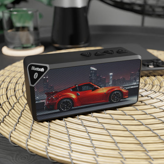 Nissan 370z-Jabba Bluetooth Speaker 4.25" x 2.25" Black Printify by The Night Shift Automotive Apparel