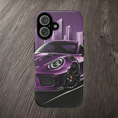 Porsche 911 GT3 RS-Dual Layer Ultra Tough Phone Case Printify by The Night Shift Automotive Apparel