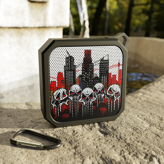 Dripping Skulls-High Quality Blackwater Outdoor Bluetooth Speaker Black One size Printify by The Night Shift Automotive Apparel