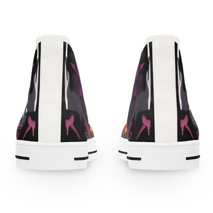 The Night Shift-Women's Canvas High Tops
