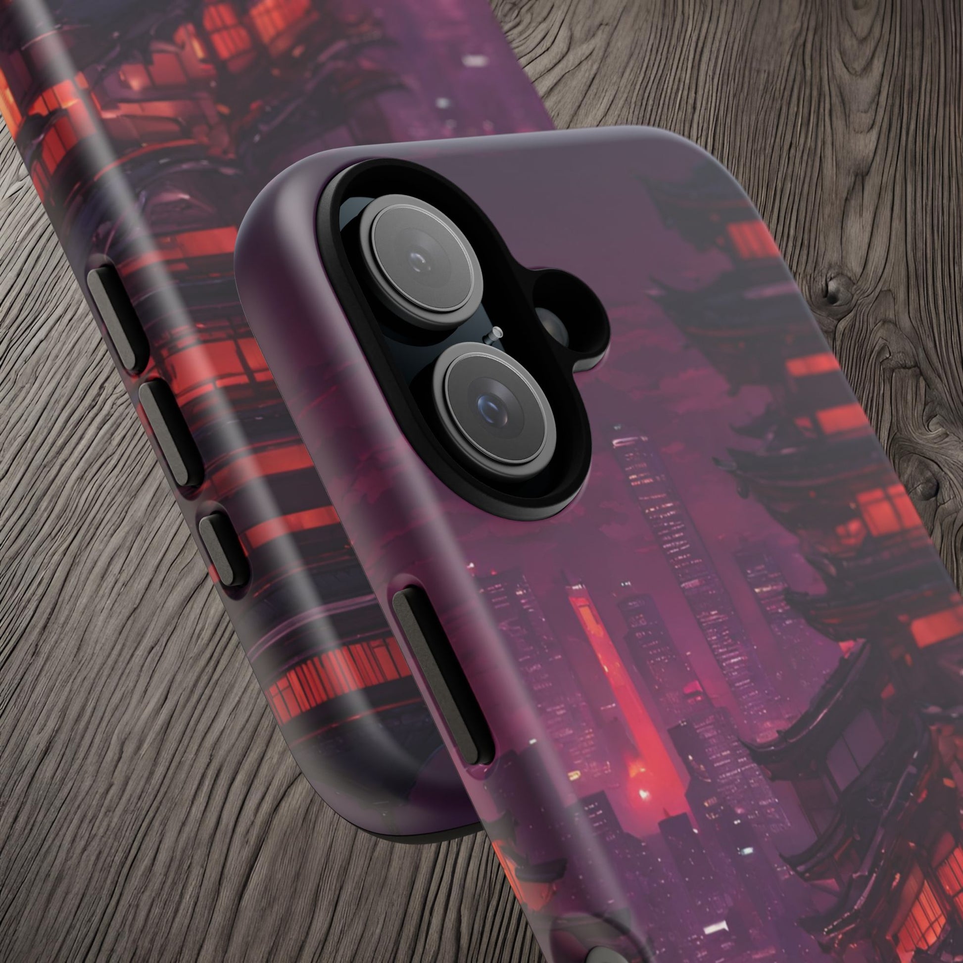 Traditional Japanese Village Countryside-Dual Layer Ultra Tough Phone Case Printify by The Night Shift Automotive Apparel