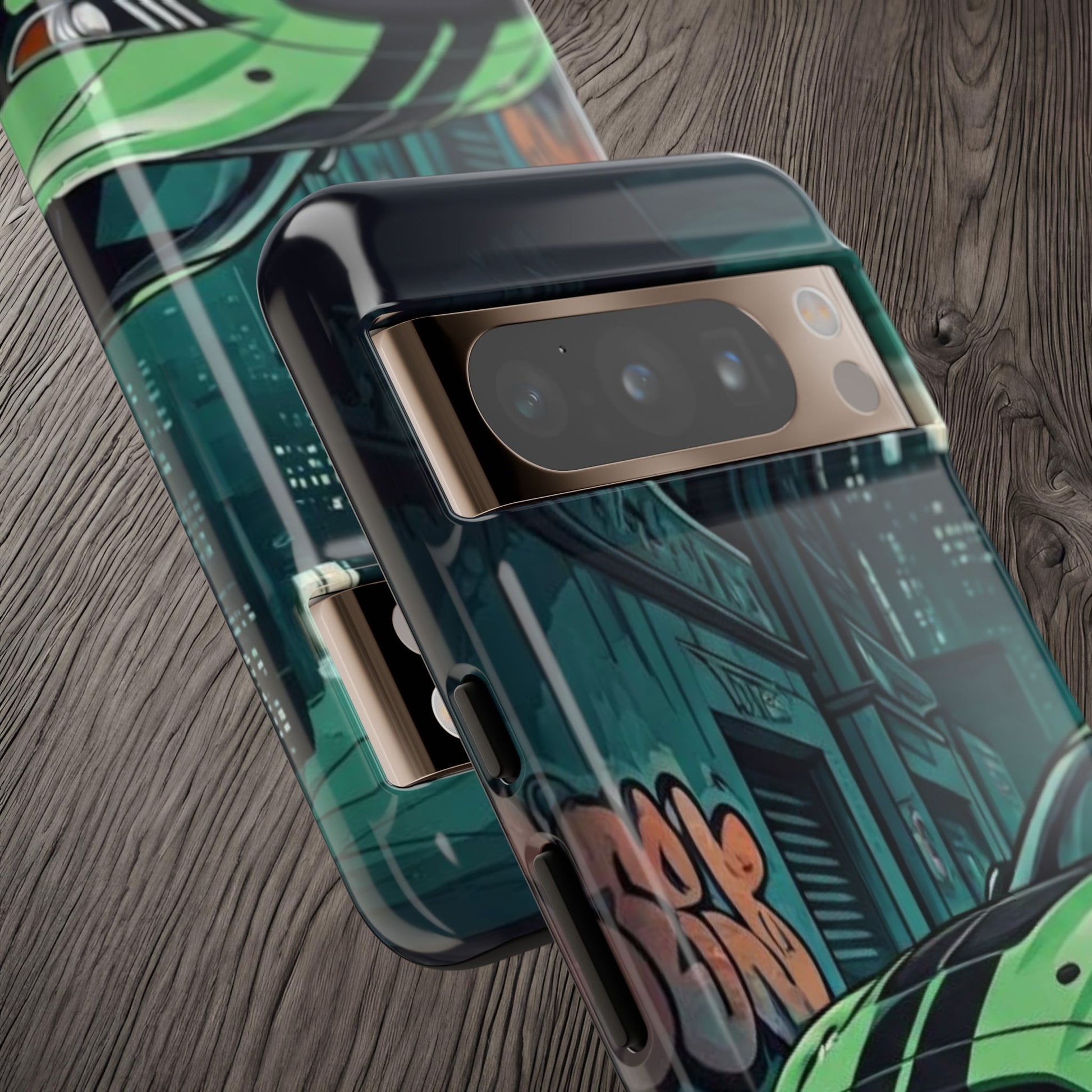 Ford Mustang Shelby GT500 Street Life-Dual Layer Ultra Tough Phone Case Printify by The Night Shift Automotive Apparel