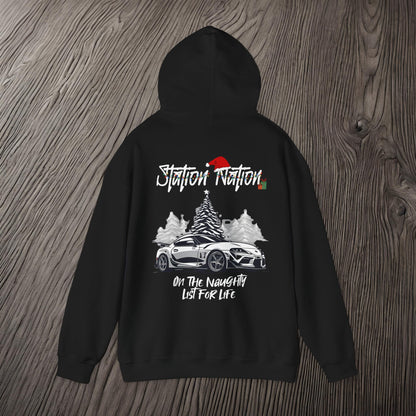 🎁 Christmas Limited Edition Station Nation-Ultra Soft, Premium Hoodie Printify by The Night Shift Automotive Apparel
