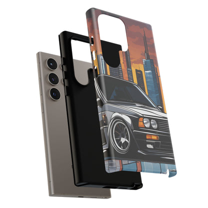 BMW E30 M3-Dual Layer Ultra Tough Phone Case Printify by The Night Shift Automotive Apparel