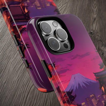 Traditional Japanese Village Countryside-Dual Layer Ultra Tough Phone Case Printify by The Night Shift Automotive Apparel
