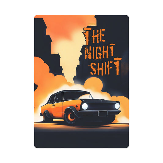 Poker Cards 2.5" x 3.7" Glossy Printify by The Night Shift Automotive Apparel