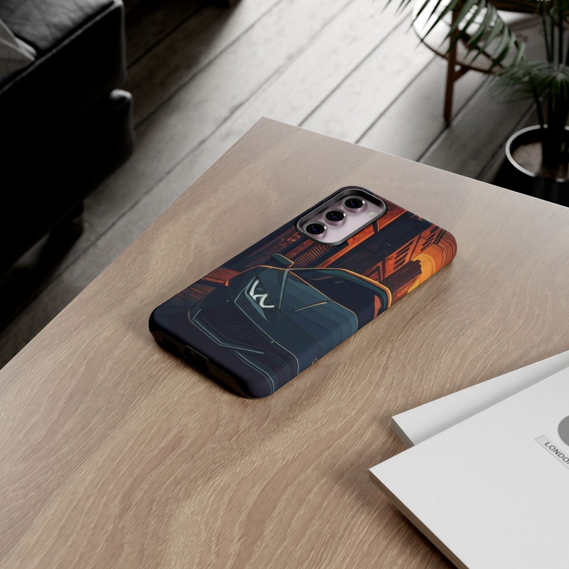 Lamborghini Huracan Street Life-Dual Layer Ultra Tough Phone Case Samsung Galaxy S23 Plus Matte Printify by The Night Shift Automotive Apparel