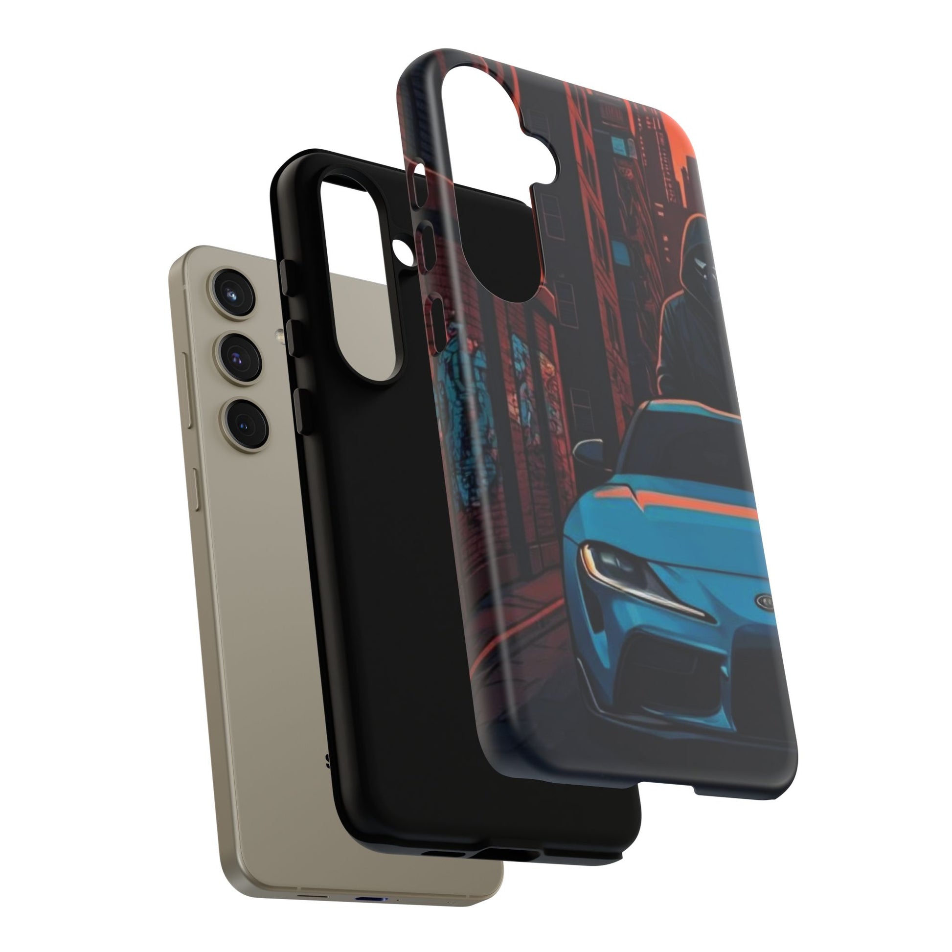Toyota Supra MK-V Street Life-Dual Layer Ultra Tough Phone Case Printify by The Night Shift Automotive Apparel