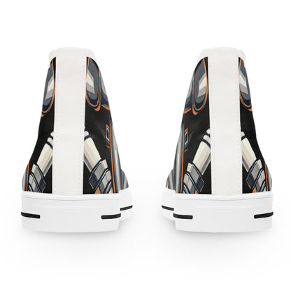 The Night Shift-Women's Canvas High Tops