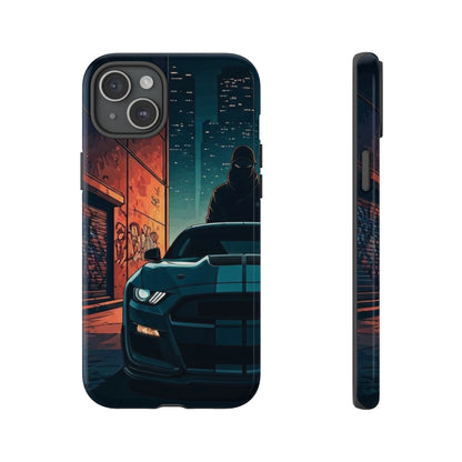 Ford Mustang Shelby GT350 Street Life-Dual Layer Ultra Tough Phone Case Printify by The Night Shift Automotive Apparel