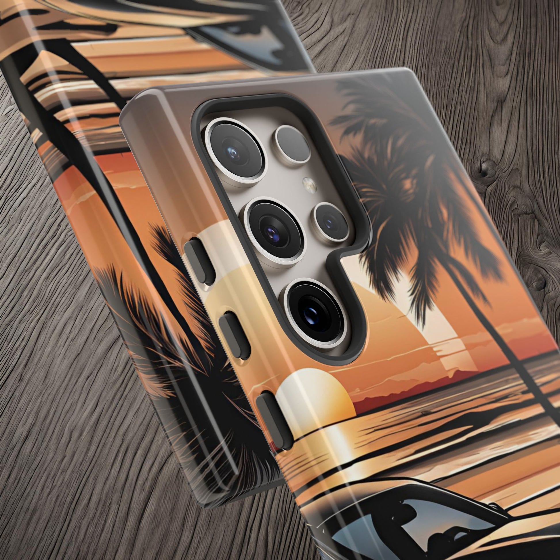 BMW Sunset On The Beach-Dual Layer Ultra Tough Phone Case Printify by The Night Shift Automotive Apparel
