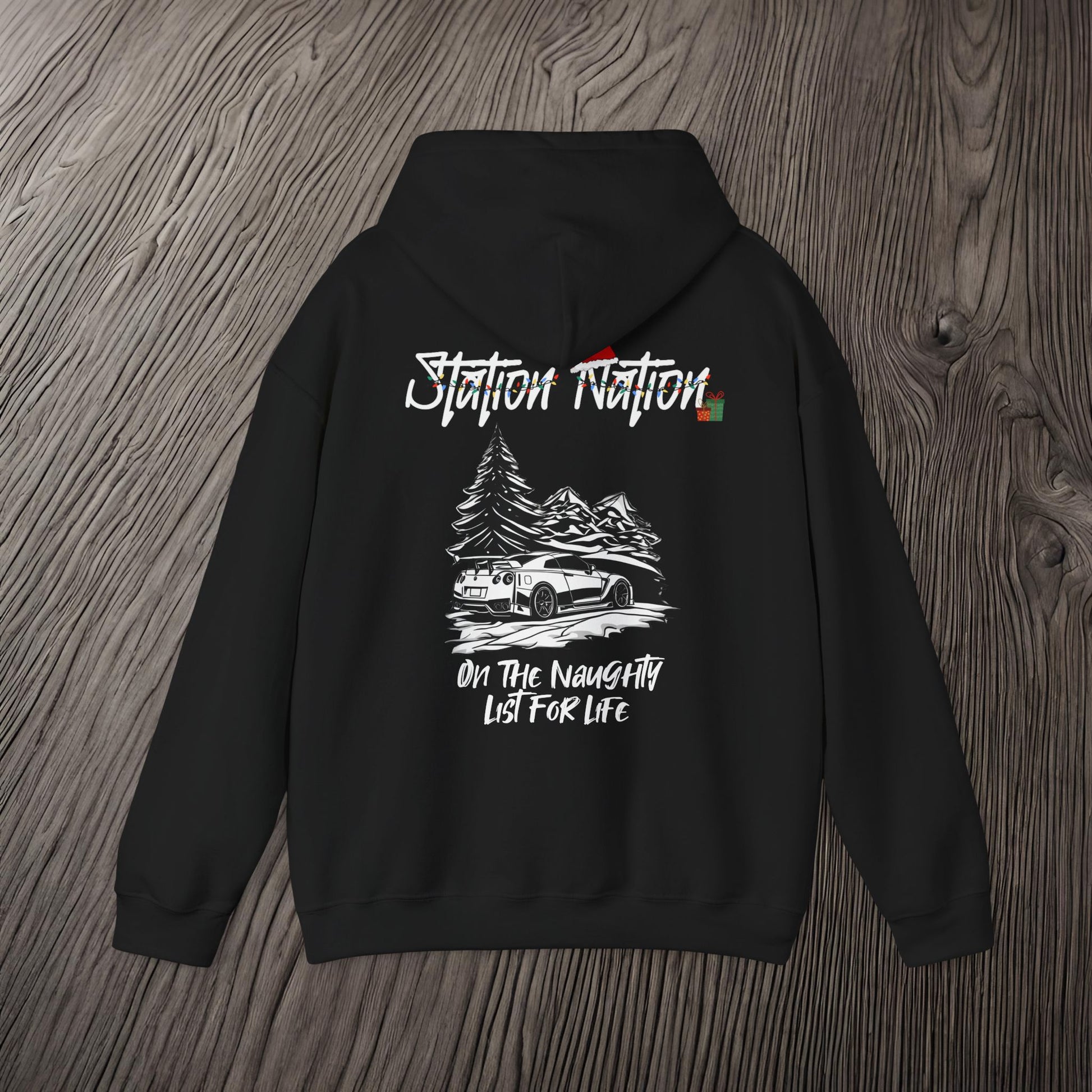 🎁 Christmas Limited Edition Station Nation-Ultra Soft, Premium Hoodie Printify by The Night Shift Automotive Apparel