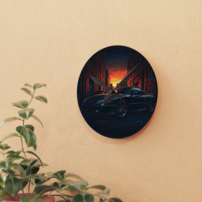 Mitsubishi 3000GT VR4 Street Life-Acrylic Wall Clock
