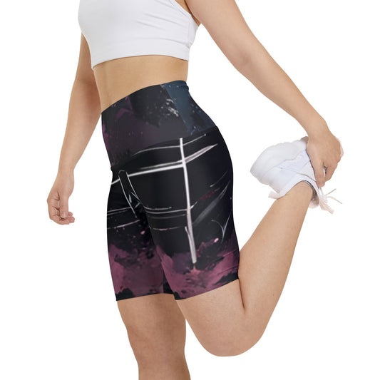 Women's Gym & Fitness Biker Shorts XL Printify by The Night Shift Automotive Apparel