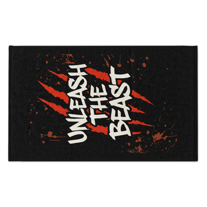 Unleash The Beast-Gym Towel( 11x18) Printify by The Night Shift Automotive Apparel