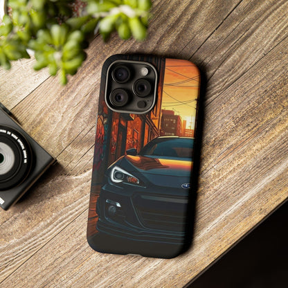 Subaru BRZ Street Life-Dual Layer Ultra Tough Phone Case iPhone 15 Pro Max Matte Printify by The Night Shift Automotive Apparel