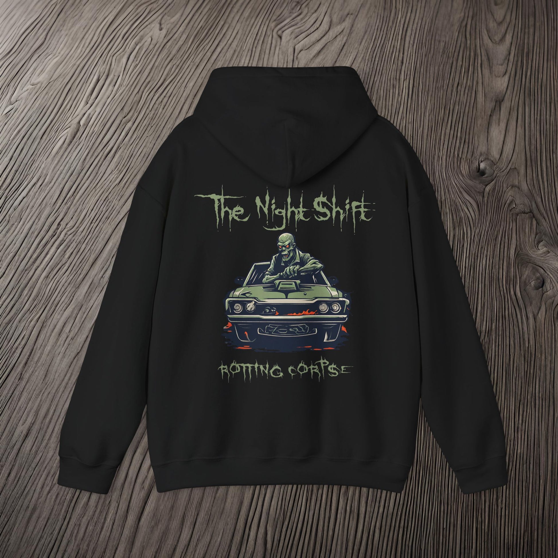 Rotting Corpse Zombie-Ultra Soft, Premium Hoodie Printify by The Night Shift Automotive Apparel