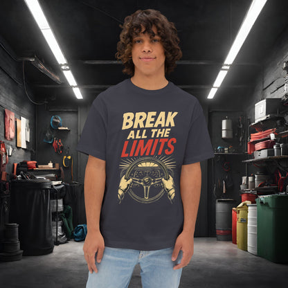Break All The Limits-Premium, Ultra Soft Unisex Oversized Boxy Tee