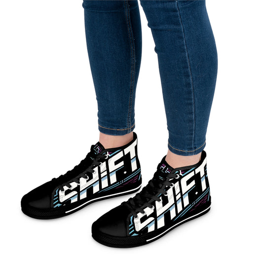The Night Shift-Women's Canvas High Tops