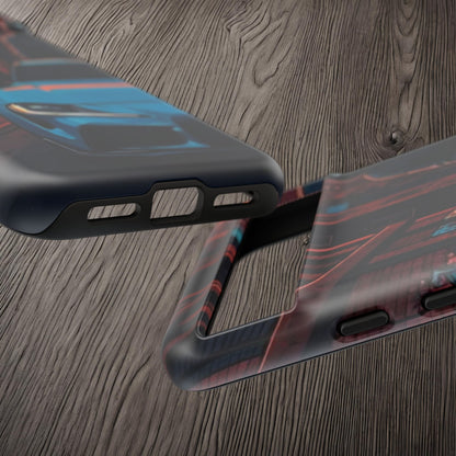 Toyota Supra MK-V Street Life-Dual Layer Ultra Tough Phone Case Printify by The Night Shift Automotive Apparel