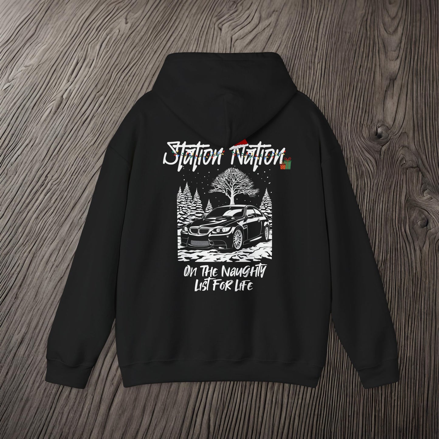 🎁 Christmas Limited Edition Station Nation-Ultra Soft, Premium Hoodie Printify by The Night Shift Automotive Apparel
