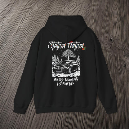 🎁 Christmas Limited Edition Station Nation-Ultra Soft, Premium Hoodie Printify by The Night Shift Automotive Apparel